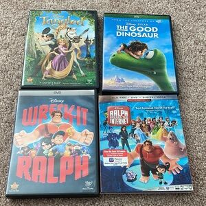Disney DVD set 4 movies